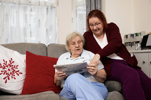 Encouraging mental activity in elderly parents