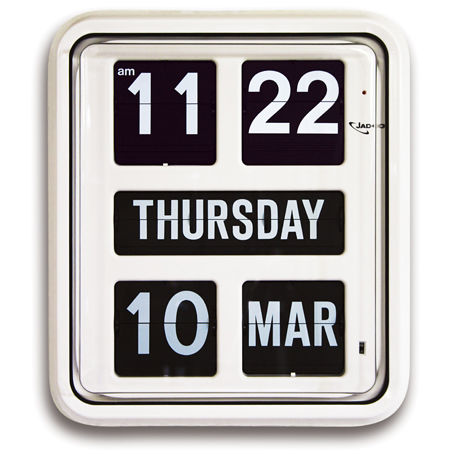Jadco Day of the Week Calendar Clock