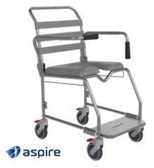 ASPIRE 460MM WEIGHT BEARING PLATFORM SHOWER COMMODE