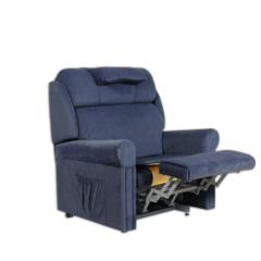 Ambassador A3 Bariatric Lift and Recline Chair for heavy user with leg raise