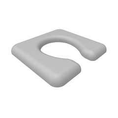 Aspire Commode Seat - Open