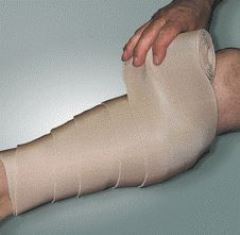 DermaWrap Compression wrap.