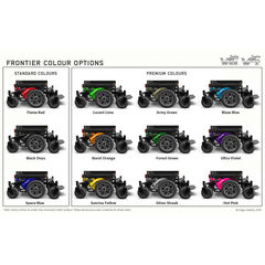 Frontier V6 Powerchair Colour Swatch