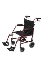 Lightweight Compact Folding Wheelchair 