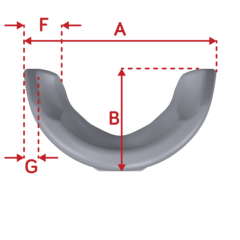 Spex Standard Lateral Pad Headrest