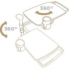 Swivel Tray Table 360 degrees