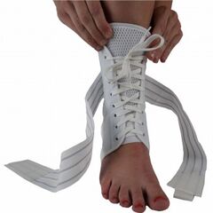 Ultralite Laced Ankle Brace with Sports-Lock Straps
