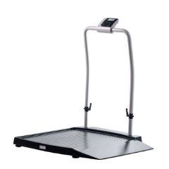 Wheelchair Scale with one wide access ramp